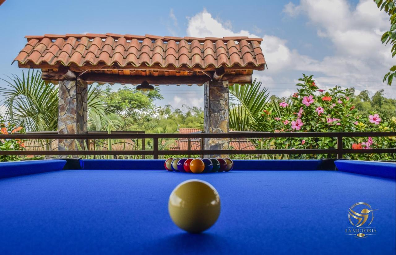 La Victoria Hotel Campestre Quimbaya Bagian luar foto