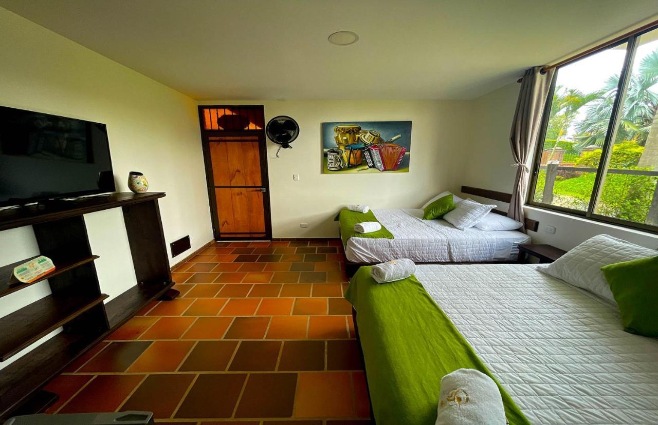 La Victoria Hotel Campestre Quimbaya Bagian luar foto