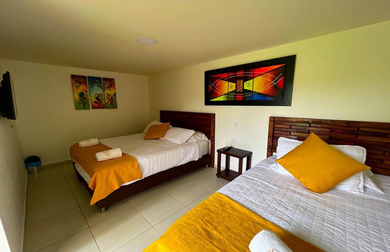 La Victoria Hotel Campestre Quimbaya Bagian luar foto