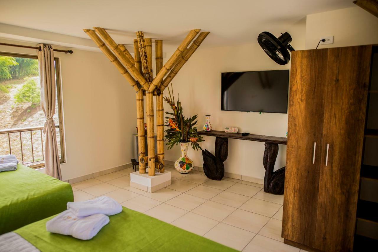 La Victoria Hotel Campestre Quimbaya Bagian luar foto